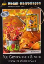 Topp Metall-Malvorlagen: für Giesskannen & mehr, 6306